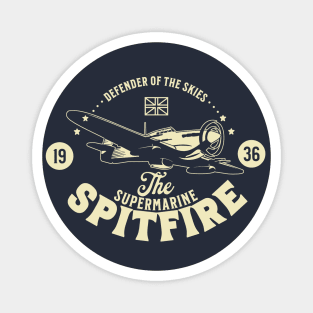 Spitfire - Defender of The Skies | WW2 Plane Magnet